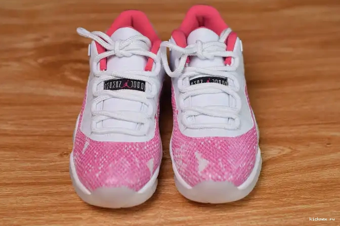 Rep MAX Pink Low AH7860-106 Air WMNS 11 Jordan Snakeskin 0505